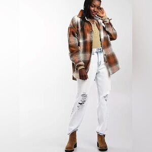 🌹GILDED INTENT OVERSIZED PLAID SHACHET